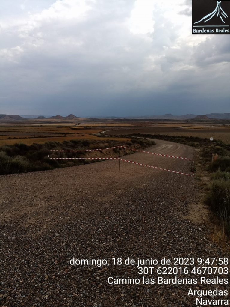Cortes de Caminos debido a las Precipitaciones