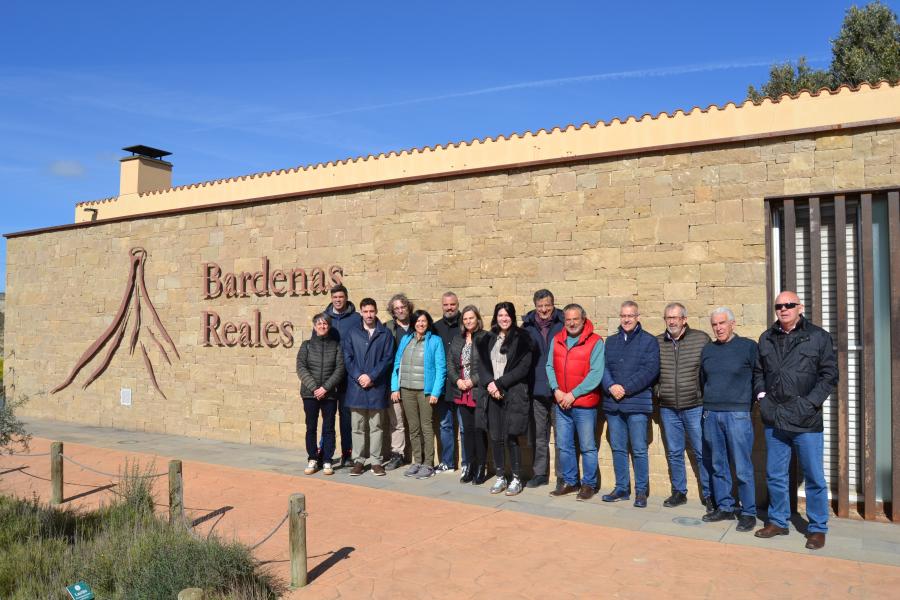 VISITA DE LA COMISION PARLAMENTARIA DE TURISMO A BARDENAS