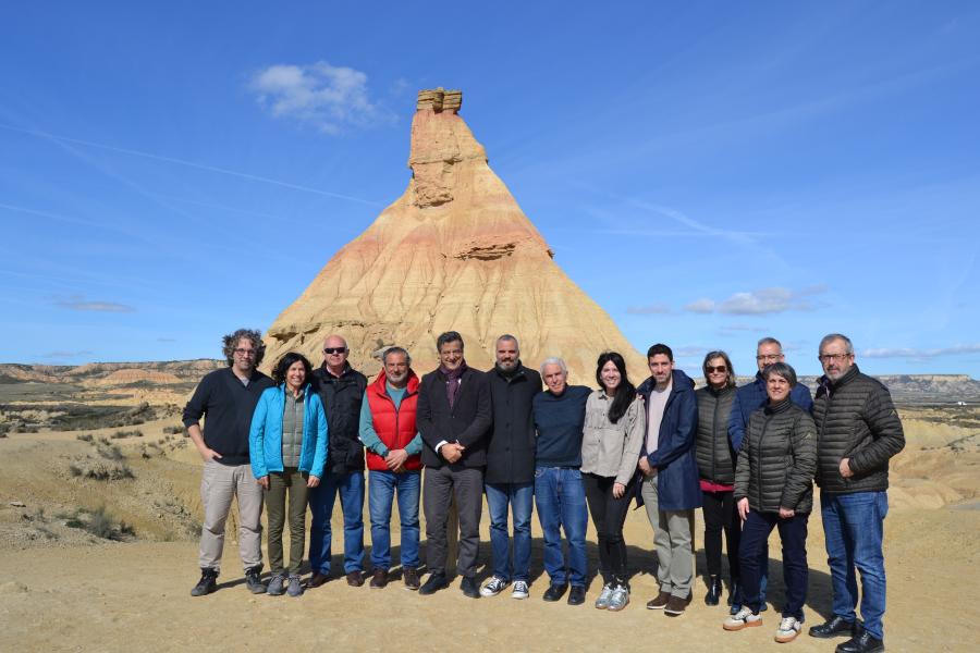 VISITA DE LA COMISION PARLAMENTARIA DE TURISMO A BARDENAS