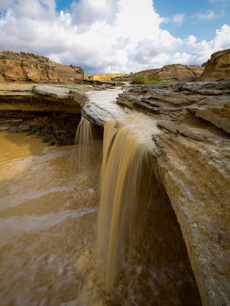 Primer premio - 'Cascada en el desierto' de Cristina Mesquita González