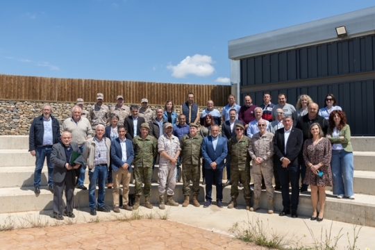 La Comunidad de Bardenas Reales presenta un informe que cuantifica el retorno social y económico del convenio con el Ministerio de Defensa: más de 100 millones distribuidos entre los entes congozantes desde 2008.