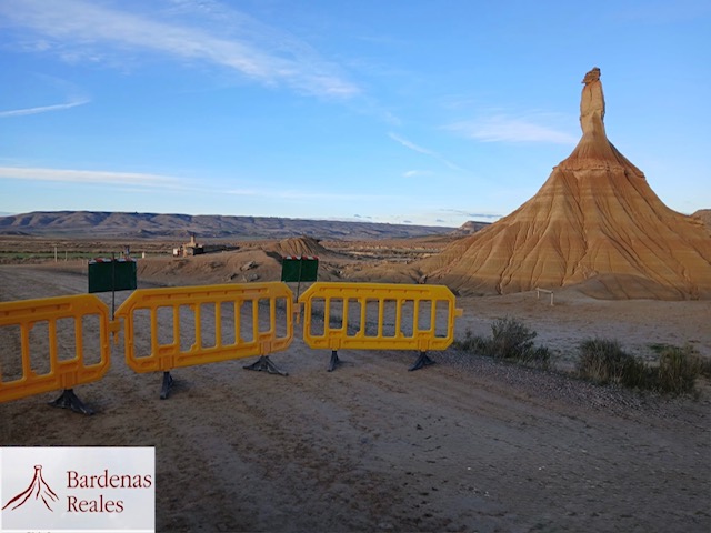 Camino cortado al tráfico