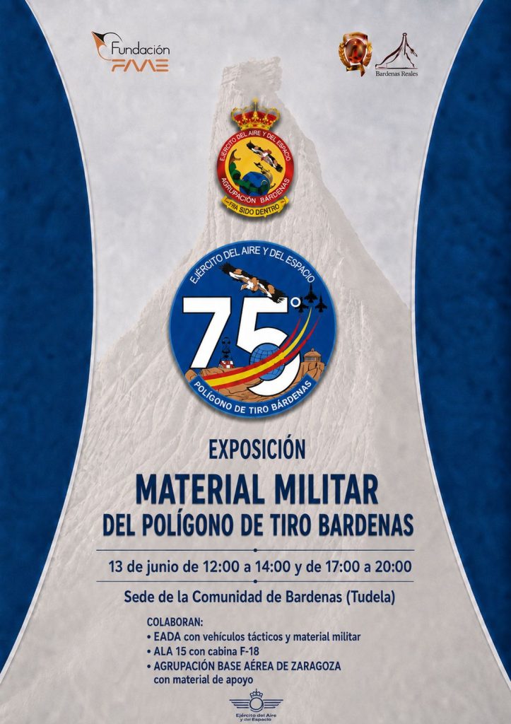 EXPOSICIÓN DE MATERIAL MILITAR DEL POLÍGONO DE TIRO DE BARDENAS