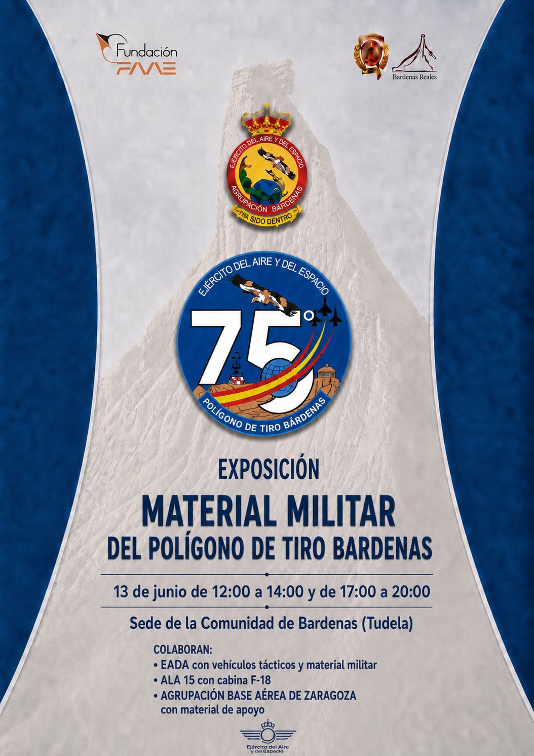 EXPOSICIÓN DE MATERIAL MILITAR DEL POLÍGONO DE TIRO DE BARDENAS