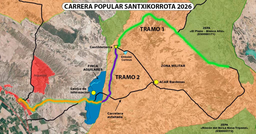 Itinerario autorizado - SANTXIKORROTA 2026